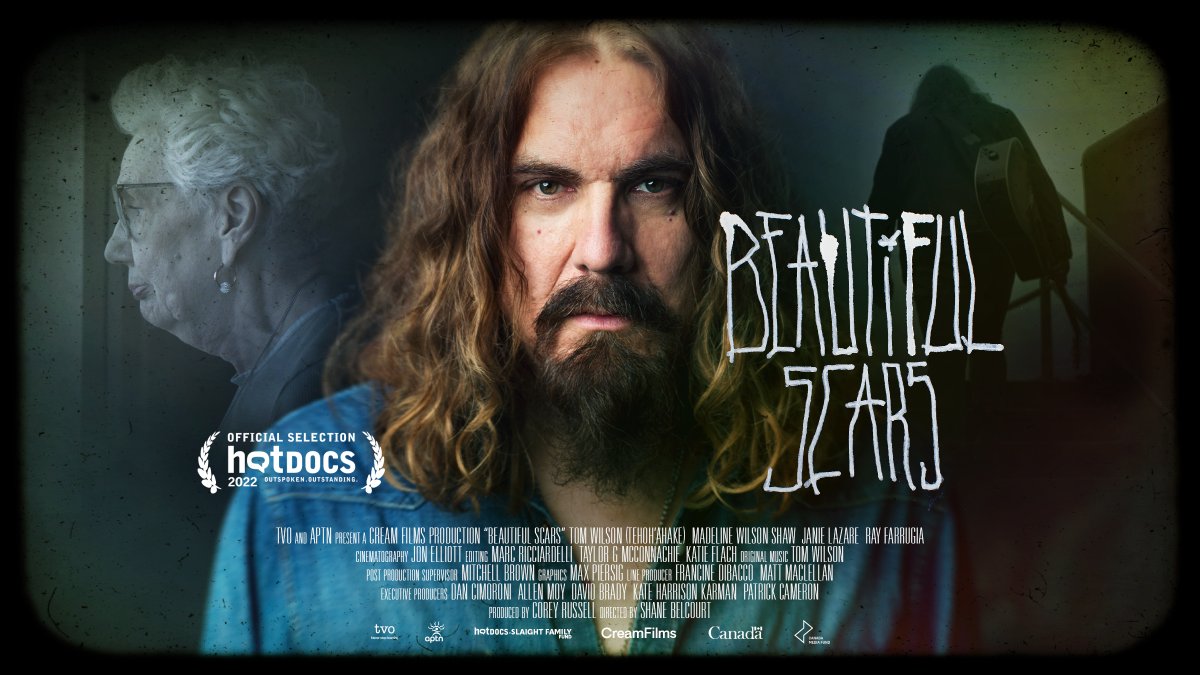 WORLD PREMIERE TONIGHT! At @hotdocs 
Beautiful Scars tells the unbelievable story of Tom Wilson and his journey to find the truth about his family. <a href="/tomwilson_scars/">Beautiful Scars Documentary</a> @creamfilmsprod <a href="/sab72/">Shane Belcourt</a> <a href="/TVOdocs/">TVO Docs</a> <a href="/CreamProdInc/">Cream</a> <a href="/leeharveyosmond/">TOMWILSON</a> <a href="/APTNtv/">APTN</a> <a href="/CMF_FMC/">Canada Media Fund</a> #HotDocs22