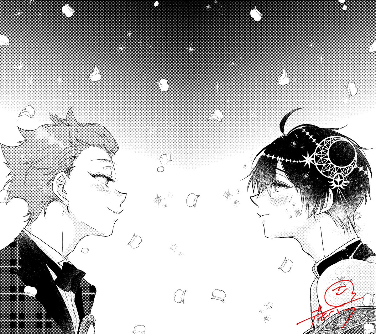 エスデュ婿星/花と星降る

実はちゃんと繋がるように描いてた 