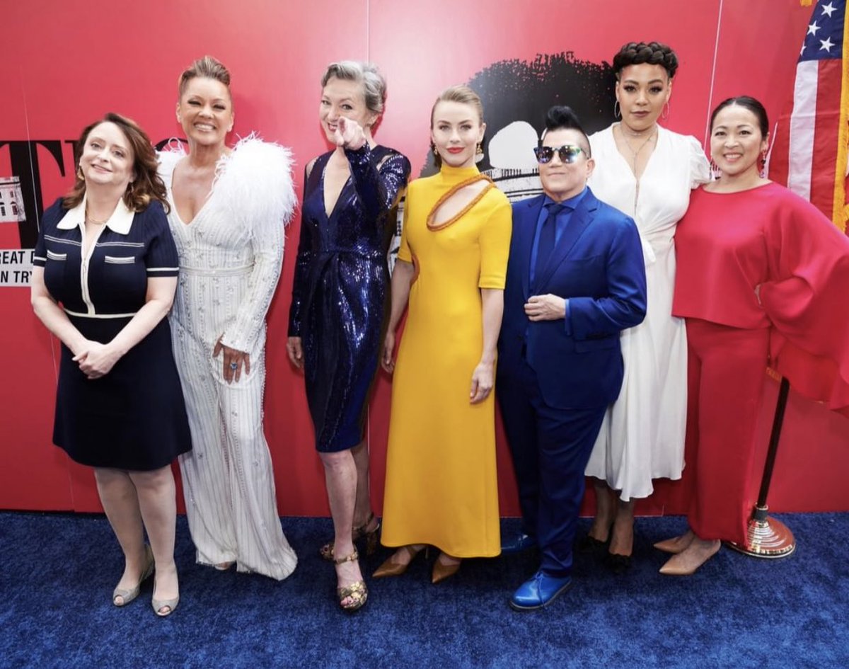 I am definitely the rooster in this henhouse! <a href="/potusbway/">POTUS on Broadway</a>