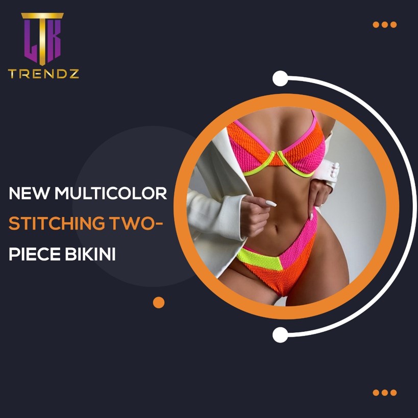 LTK_Trendz's tweet image. Shopping for bikinis and one-pieces online is no easy feat, but this New Multicolor Stitching Two-piece Bikini are made to fit a wide range of sizes and body types.
#ltktrendz #clothingbrand #clothing #fashion #streetwear #apparel #clothes #brand #style #tshirt #clothingstore