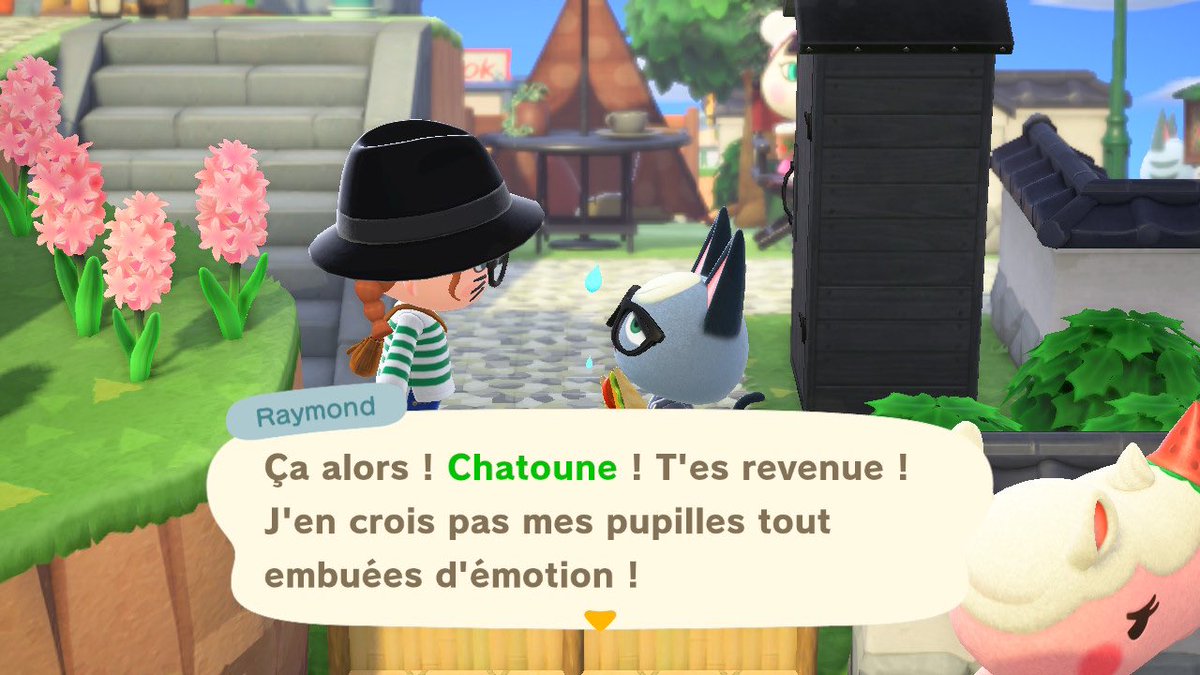 MarionPlaysACNH's tweet photo. Je suis de retour après une bonne petite pause comme on les aime !
Pour fêter ça, j’ai mis à jour mon #codeonirique : DA-3364-3724-2217 😌 Découvrez les nouveautés de Chatounia et donnez-moi votre avis 😉
#ACNH #AnimalCrossing https://t.co/wrIqQzExZp