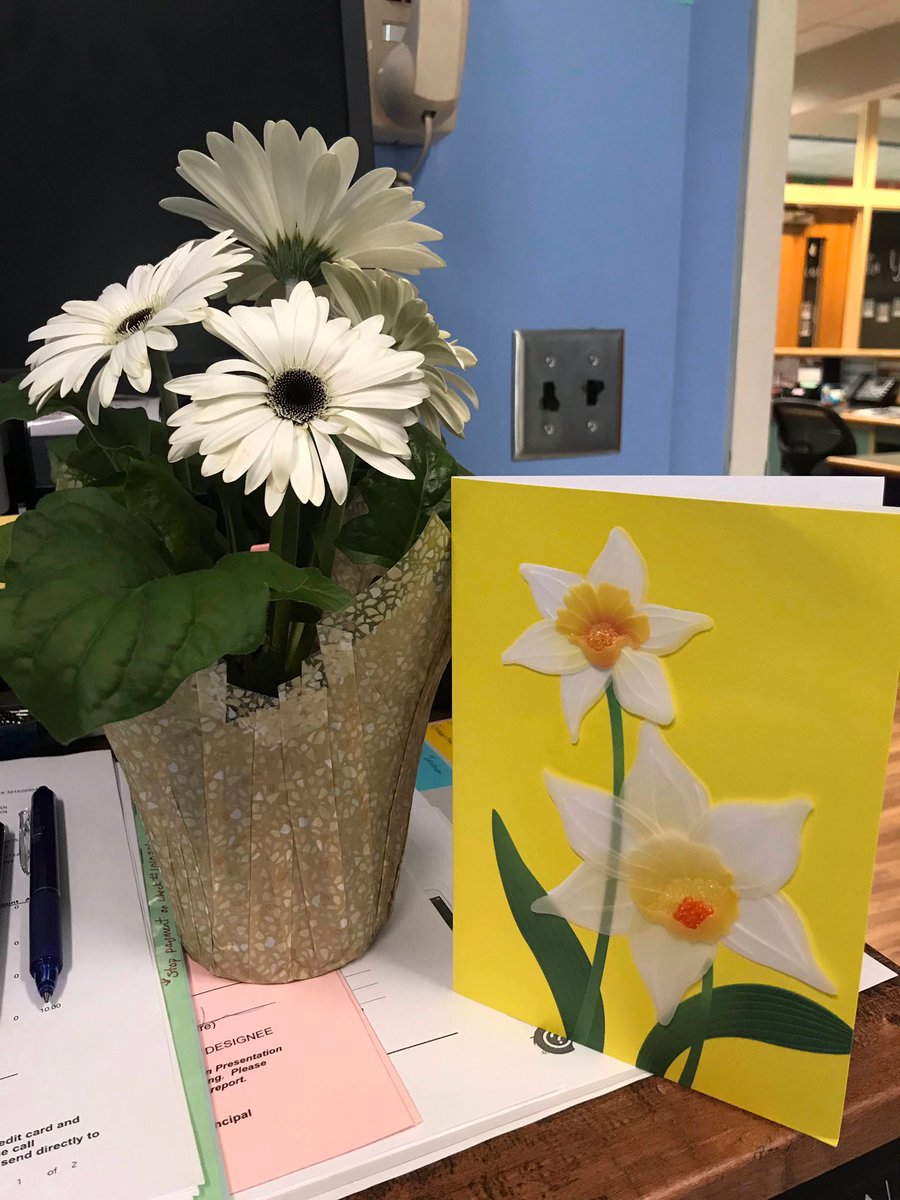 tisdial's tweet photo. Thank you @MHokenberg @jganoe @MsDowd2 and Anna Best for lunch, flowers, and card last week. Sorry I’m late posting! https://t.co/QOTPNtIV7V