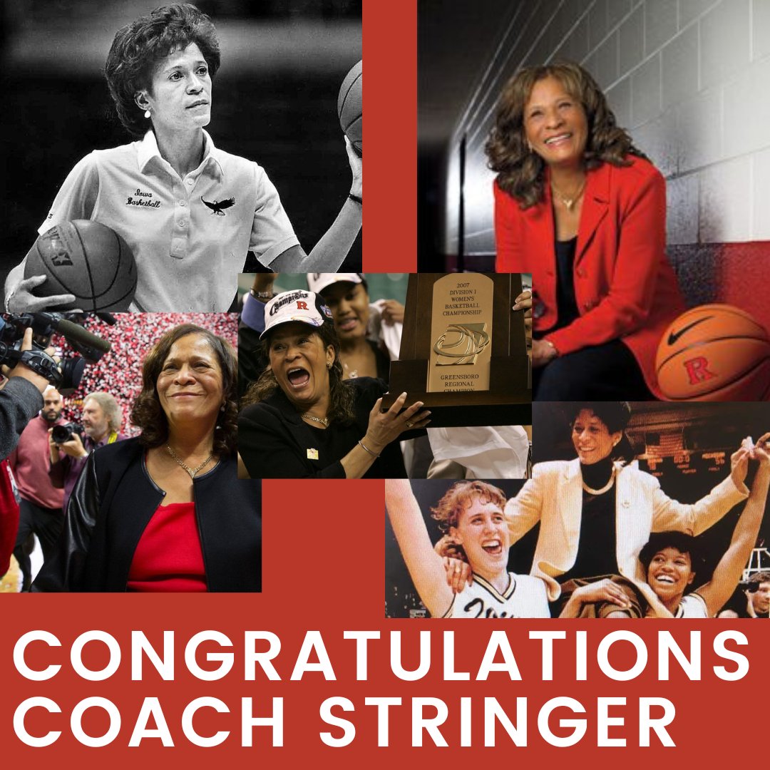 WBHOF's tweet photo. Congratulations are in order for Coach C. Vivian Stringer (Class of 2001) on her retirement.
Thank you Coach Stringer for being a pioneer in women's basketball. We wish you all the best in this next chapter! #wbhofamer #wbhof #coachstringer https://t.co/VryJrc85Yw
