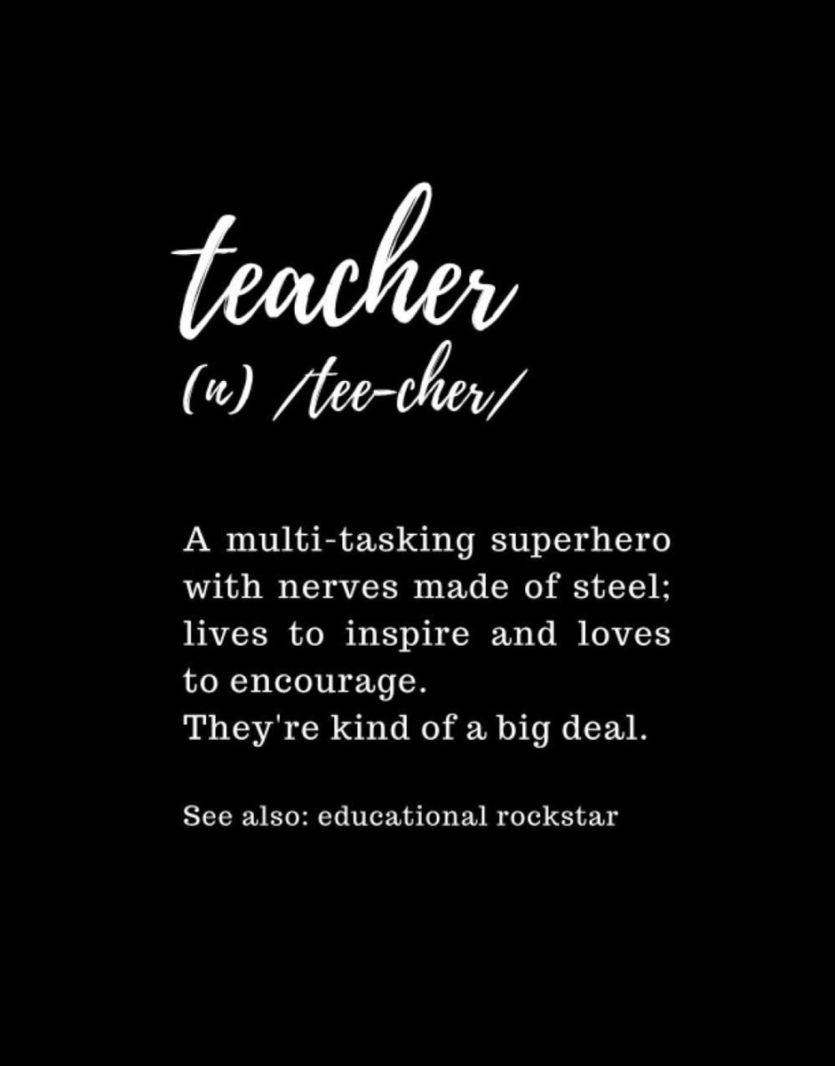 askatechnogirl's tweet photo. Happy #TeacherAppreciationWeek2022 as a former educator I wholeheartedly appreciate all of the dedication that you put forth everyday! You are appreciated!!!!!!!! Thank you for all that you do!! https://t.co/zWDrHCuZ4Y