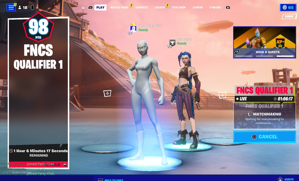 qualified 1h left