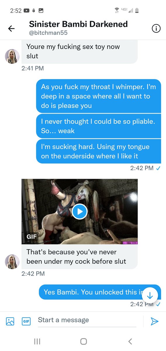 Moonstone871's tweet photo. @bitchman55 seduced and conquered me. I'm her worshiper now https://t.co/R4gEBK6NZg