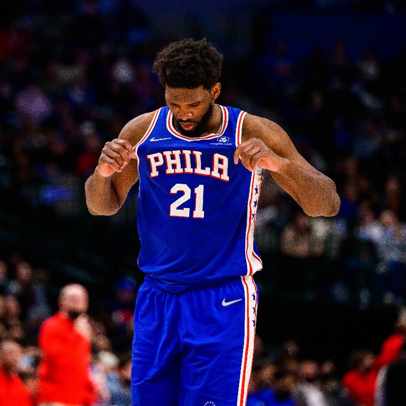 RMCsport's tweet photo. 🔴 Info RMC SPORT - Joel Embiid, superstar de la NBA, a enclenché des démarches administratives pour obtenir la nationalité française et pouvoir jouer avec l'équipe de France de basket.