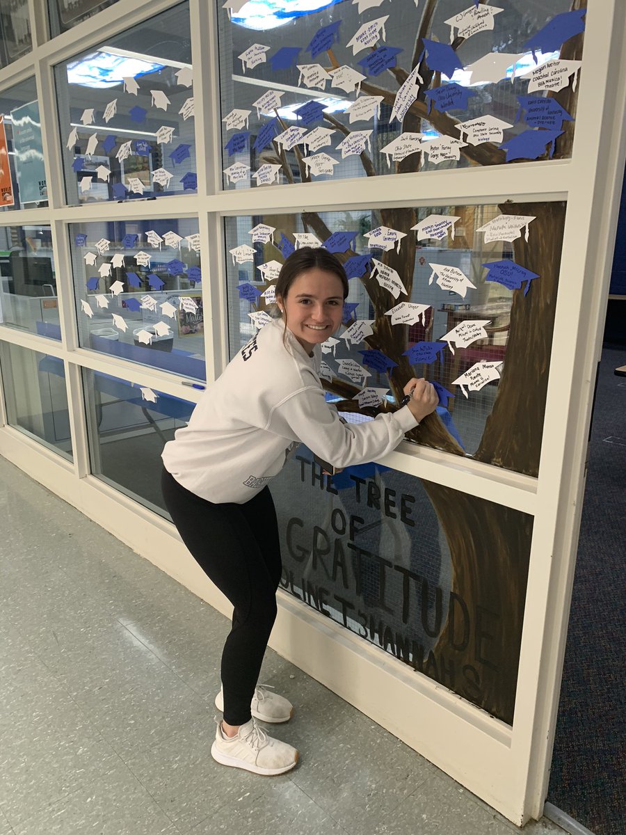 Seniors~we want to celebrate you! Stop down in Guidance to sign the Class of 2022 banner and fill out your graduation cap with your name and plans for next year! #SeniorShoutOut
