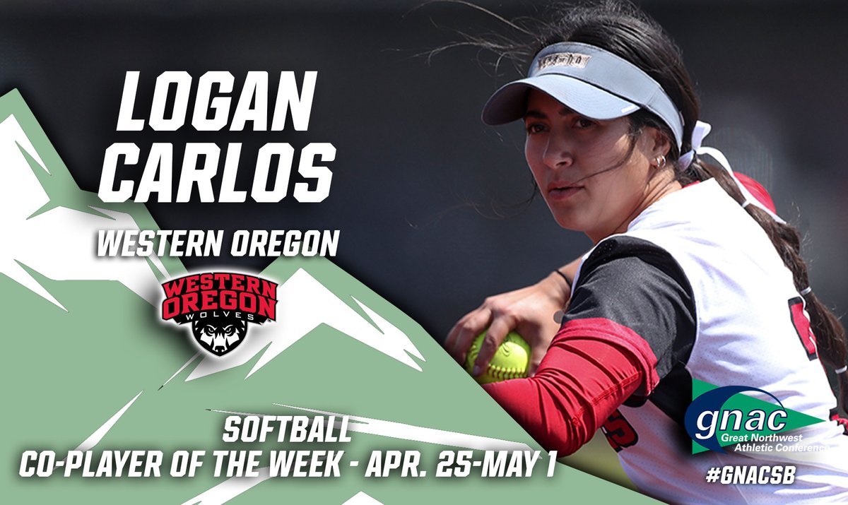 Congrats to Logan Carlos of @WOUWolves, the #GNACSB Co-Player of the Week!
bit.ly/3vRuOYA