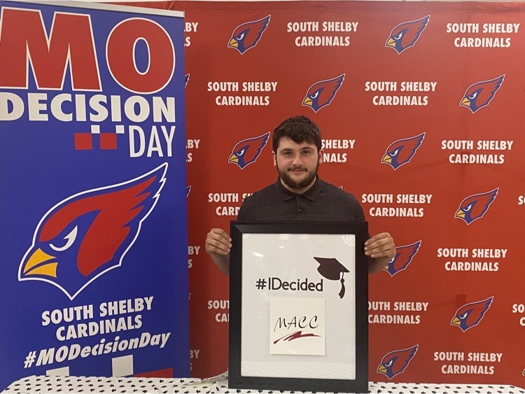 ShelbyCoRIV's tweet photo. Congratulations to Anthony Shehorn on attending MACC after Graduation!
#modecisionday https://t.co/m13L1nKb8W