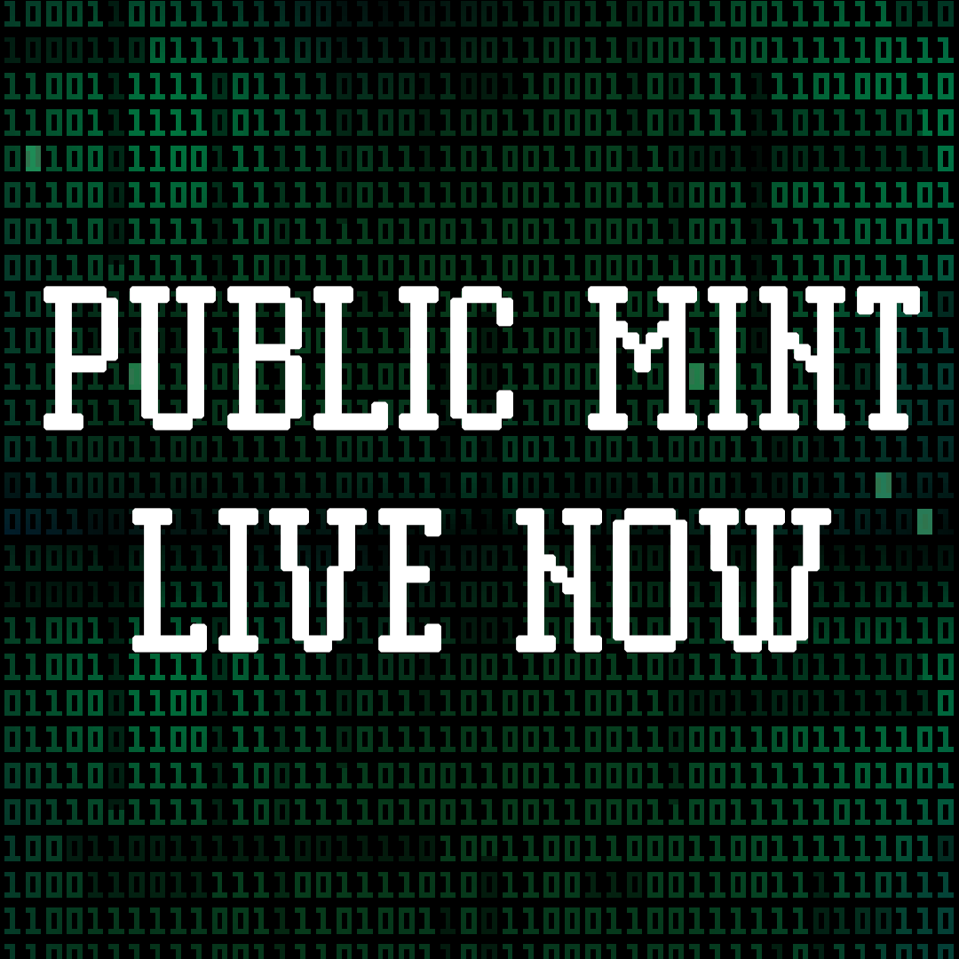 HackersGameNFT's tweet photo. PUBLIC MINT IS LIVE!!

All unminted supply will be burned on 8th May 8PM UTC
https://t.co/RzjHbzSSsc https://t.co/nyFiGGveIS