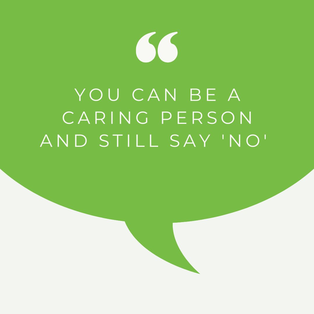 Your #MentalHealthAwarenessMonth reminder - setting boundaries is a form of self-care. 👏