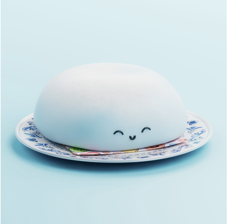 Hello again, friends.
Tim: The Invisible Man loves a good 3D render
😊🤩😻🤓

To celebrate our upcoming Invisible People Launch on May 10 on <a href="/OnePlanet_NFT/">OnePlanet</a>, we’re giving away a <a href="/terramochi/">Terramochi 🌔</a> 

To enter:
Like and retweet this post
Tag 2 friends 
The winner is announced in 48hrs