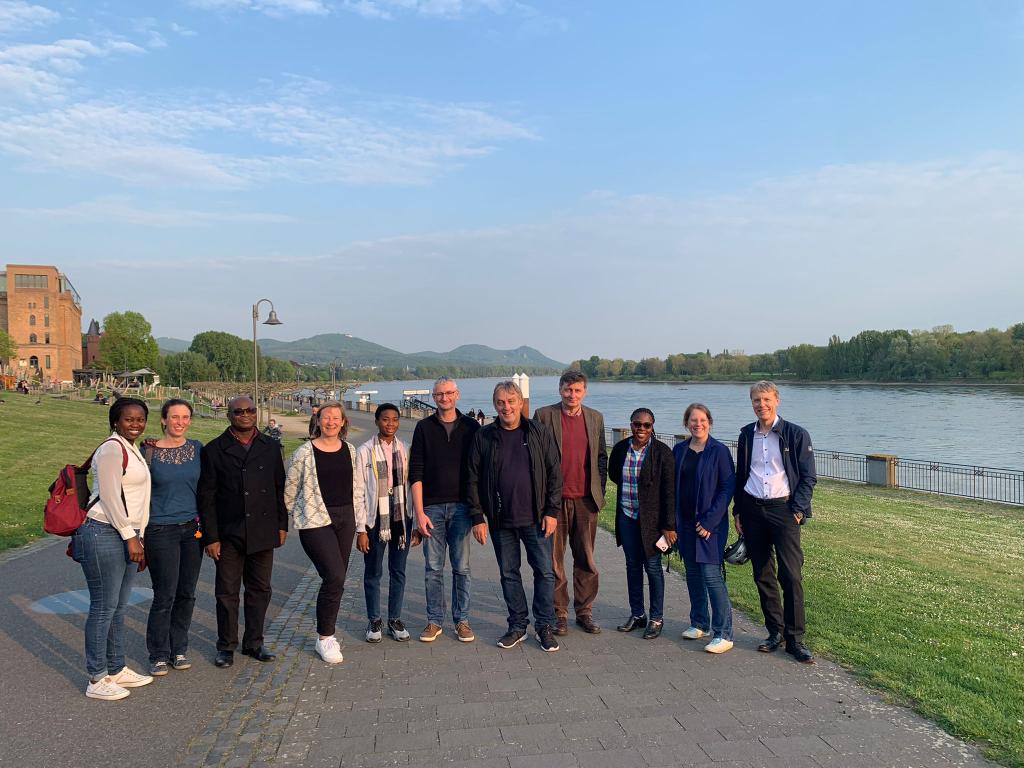 TAKeOFFNTD's tweet photo. A light moment at the Rhine after a hard day of science with @HoeraufProf @yadebrah @linddebrah @KlarmannUte @ImmunoSens @UniBonn @UniklinikBonn https://t.co/eLuWabJkFH