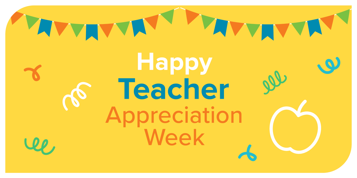 In honor of #TeacherAppreciationWeek, we want to show teachers some extra love! 

Each day, we’re giving away fun prizes to random educators following us on Twitter and/or Instagram.

Tag your friends + colleagues to let them know and keep an eye out! 👀👏 #ThankATeacher