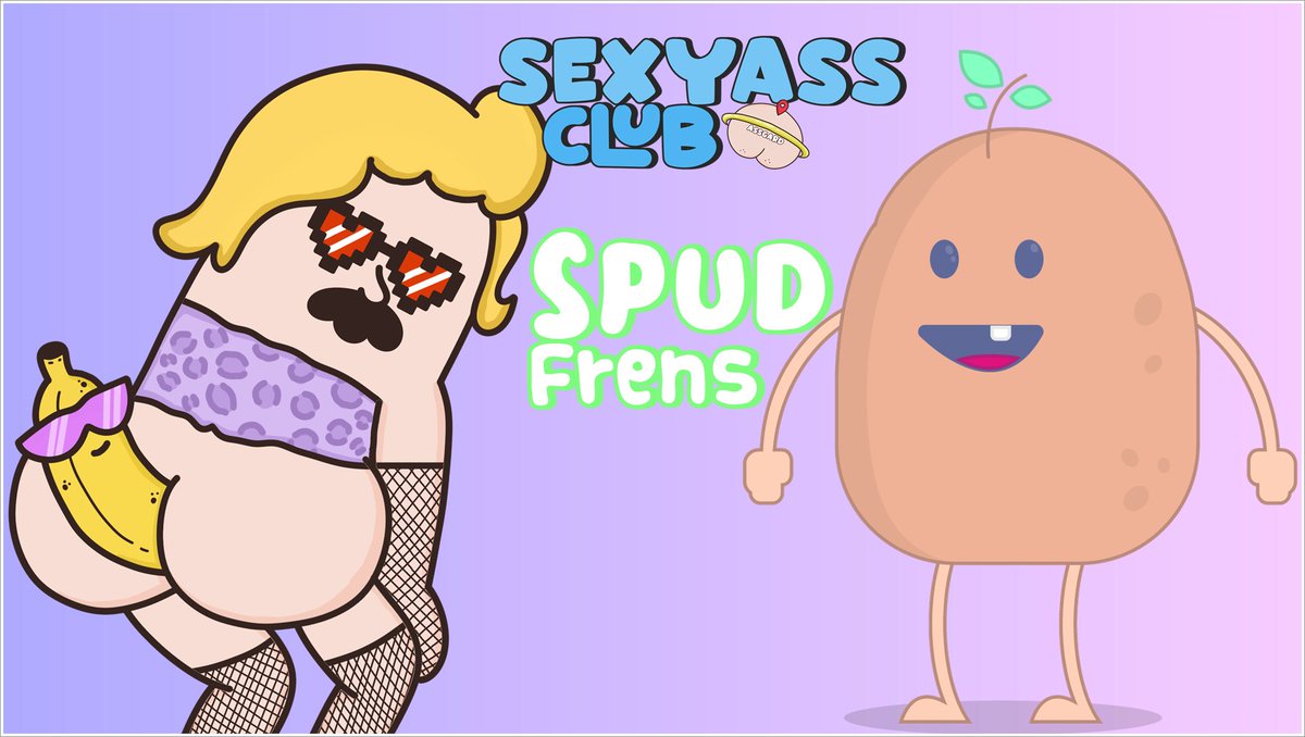 SexyassclubNFT's tweet photo. ✨#Giveaway✨
🍑 Sexyassclub x Spud Frens🥔

Prize
🎁5 x Spud Frens WL
🎁5 x Sexyassclub WL

To Enter
1️⃣Follow @SexyassclubNFT x @spudfrens
2️⃣❤️+ RT 
3️⃣Tag frens

⏰24 hour

#NFTs #NFTCommunity #NFTGiveaway #NFTart #WLGiveaway  #NFT https://t.co/q3JJqUto4k