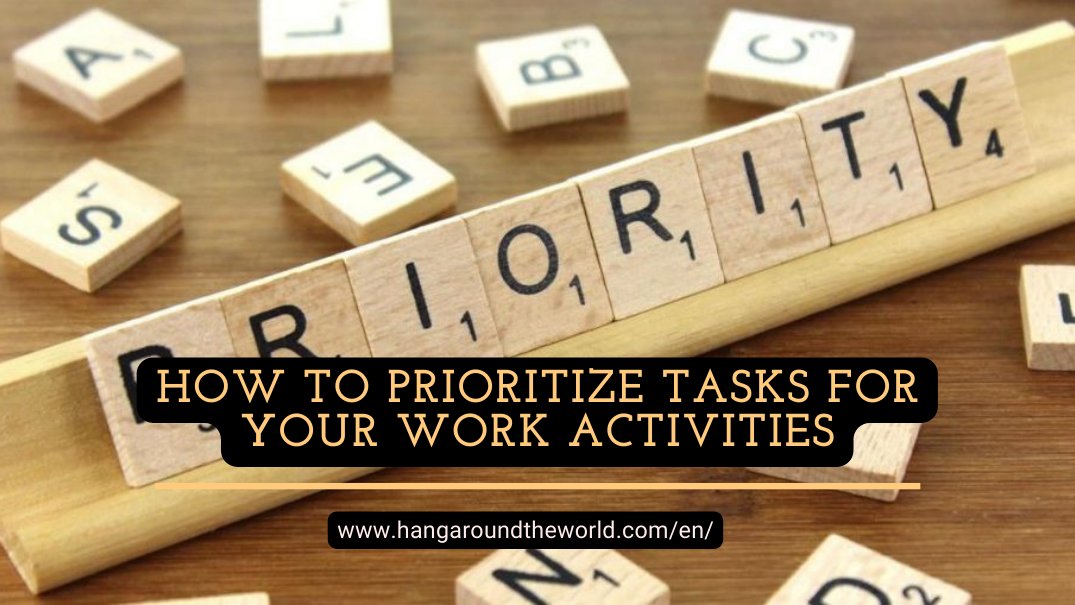 Whether you are a blogger or not, today's topic is universal as it deals with how to prioritize daily activities or tasks related to the profession.
#lifestyle #life #lifestylegoals #blogging #lifestyleblog  #lifestylepost
hangaroundtheworld.com/en/how-to-prio…