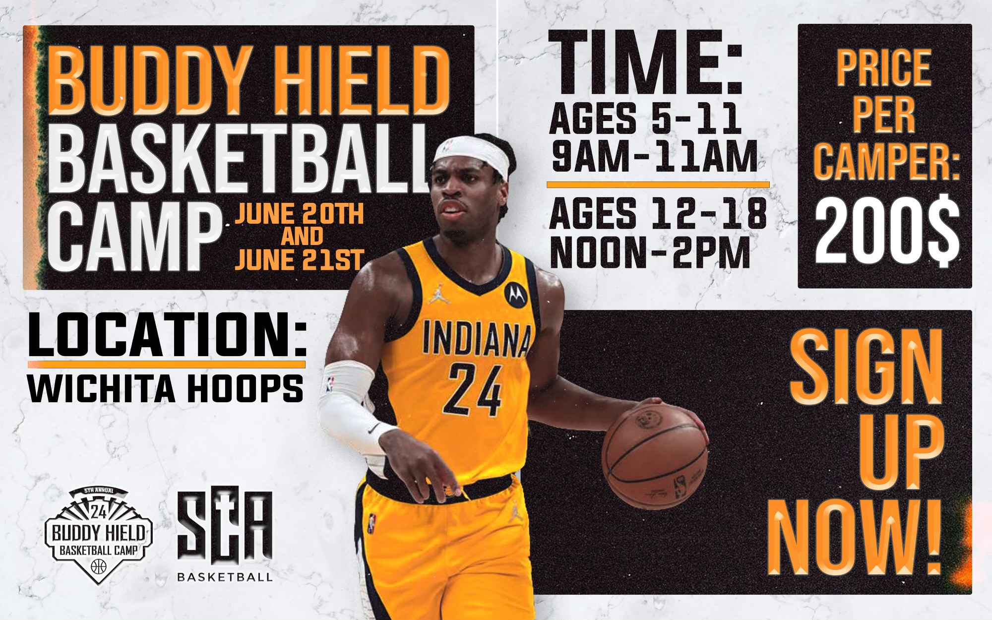 Sign up to basketball camps