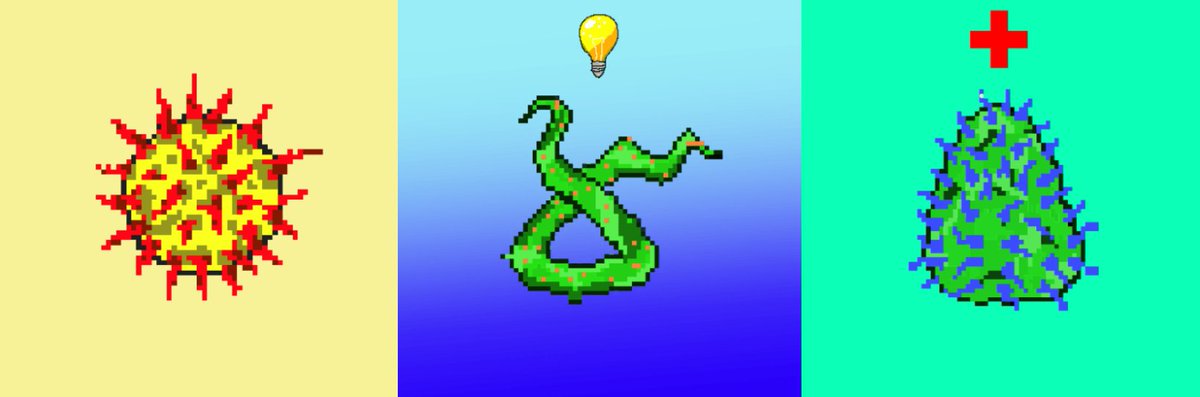 Hey twitter fam!

I’m giving away 3 epic <a href="/nft_virus/">Viral Collectibles</a> so you can join the Viral Collectible club.

To participate:
- Follow me and <a href="/nft_virus/">Viral Collectibles</a> 
- Like
- Retweet

#NFTcollection #BSCnft #NFT #NFTGiveaway

GET INFECTED 🦠🦠🦠