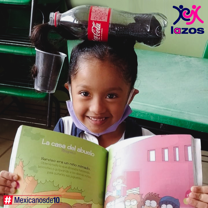 Tener una buena formación en valores puede ayudar a desarrollar habilidades y talentos preparándolos para el mañana, preparándolos para que sean #mexicanosde10. Con peinados locos y divertidos los alumnos aprenden la importancia de los valores.
#conlazosdescubrolobueno