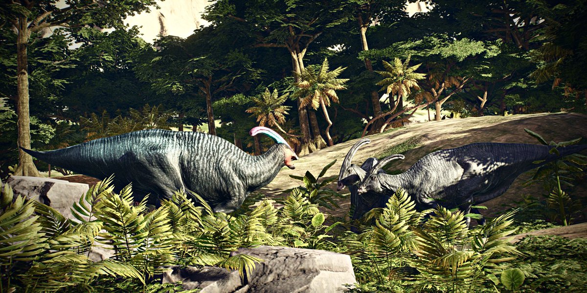 hiysta's tweet photo. Day 3 of uploading a #prehistorickingdom image
:)

#Parasaurolophus @PrehistoricK https://t.co/OzVqtcNy3z