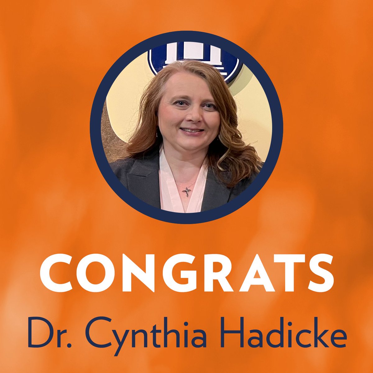 Cynthia Hadicke successfully defend her dissertation. Congratulations, Dr. Hadicke!