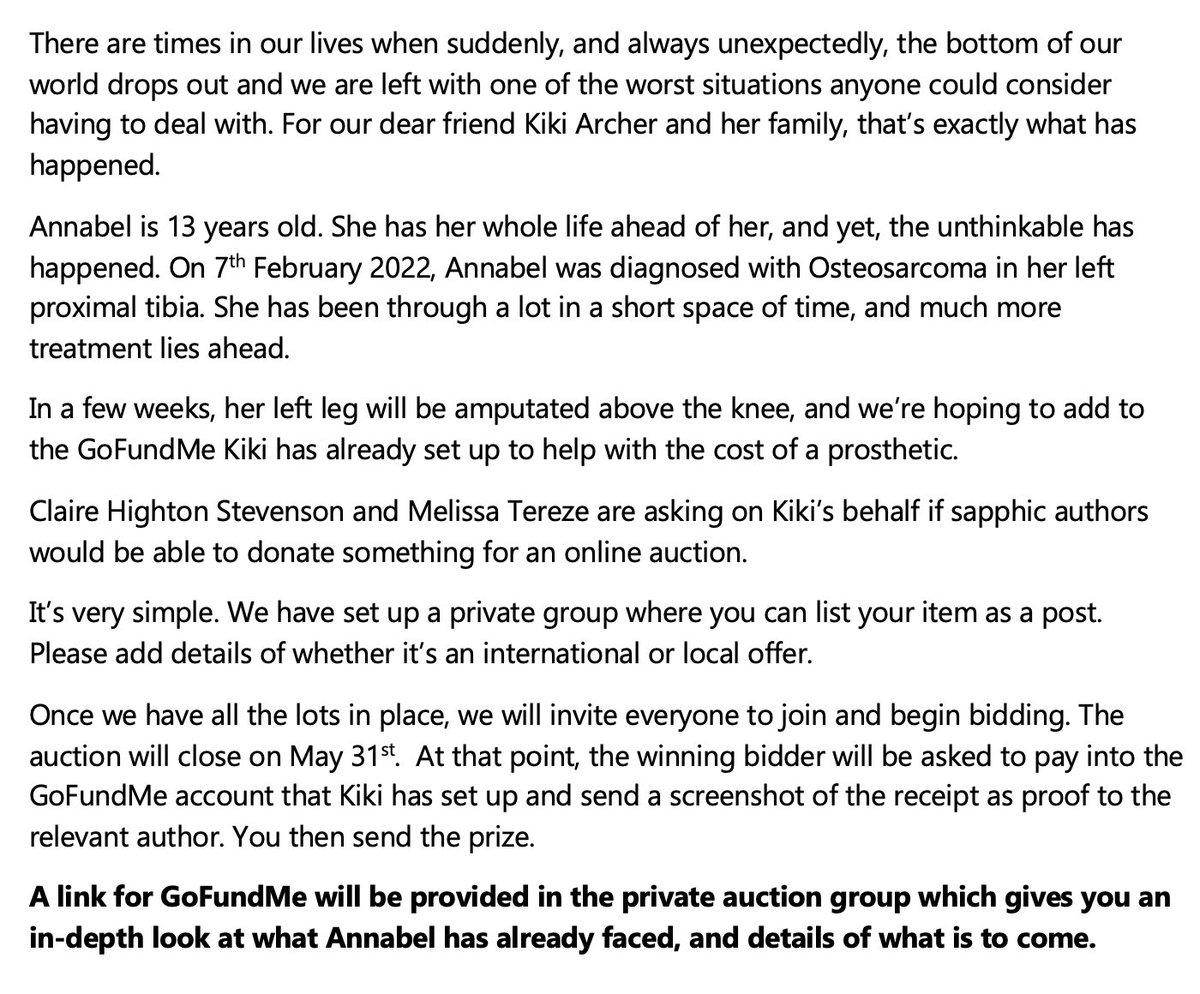 Authors, I need you! Please read the post below and if you’re able to help, send me a DM ❤️

#lesfic #lesbianromance #sapphic #wlw