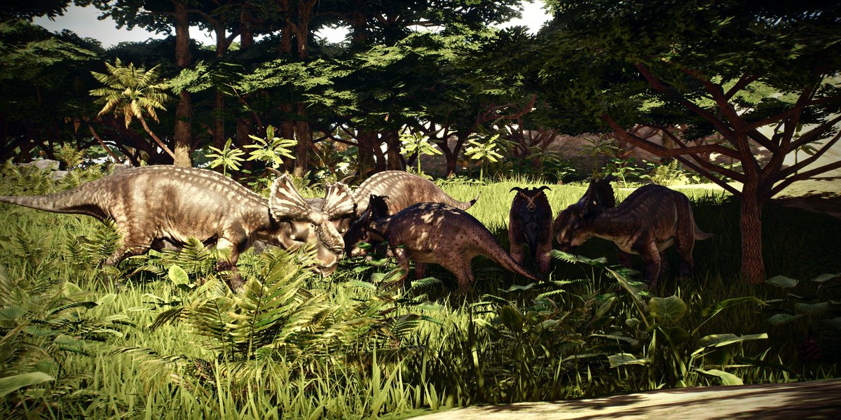 hiysta's tweet photo. Day 4 of uploading a #prehistorickingdom image

#Pachyrhinosaurus party https://t.co/zNVN5eJP4t