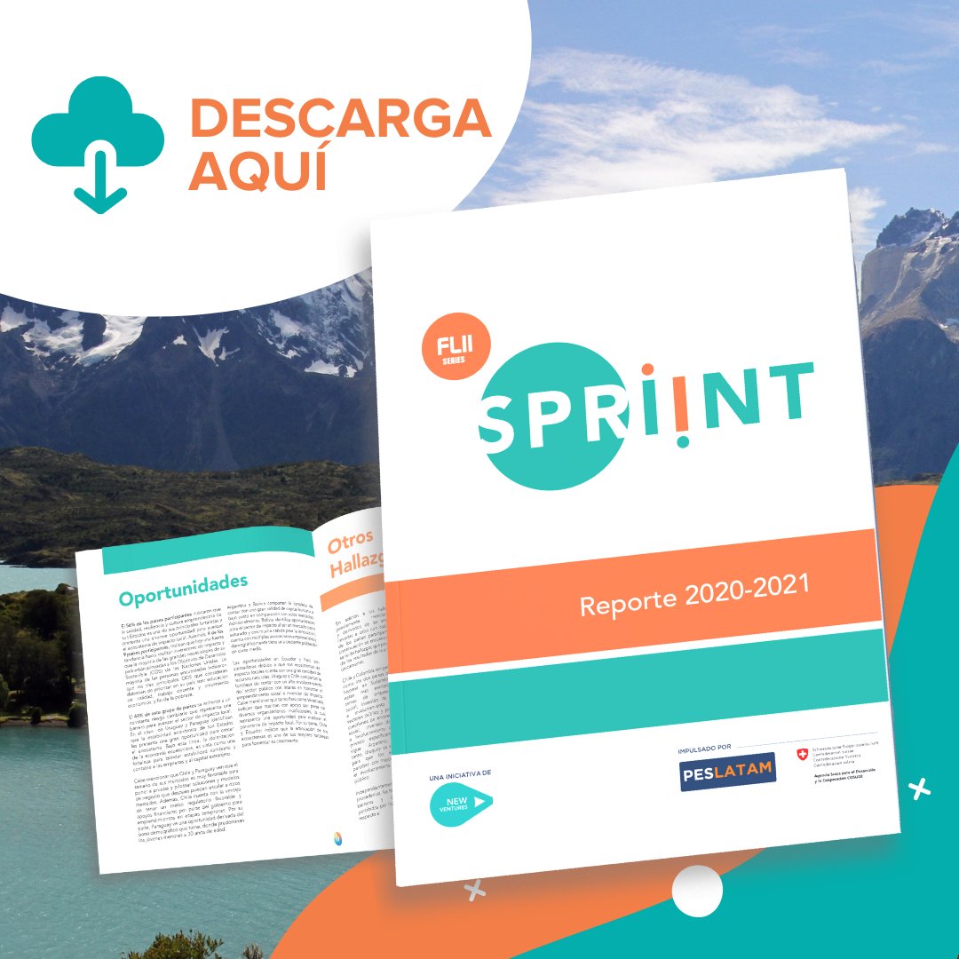 NewVenturesMX's tweet photo. Durante #SPRIINT realizamos reuniones virtuales en 9 países de LATAM para definir las prioridades, retos y puntos clave de la inversión de impacto. Iniciativa en conjunto con #PESLatam, bajo el marco del @FLII_latam. Descarga el reorte aquí: https://t.co/xzYr20rKHA https://t.co/cFcqgJcjhP