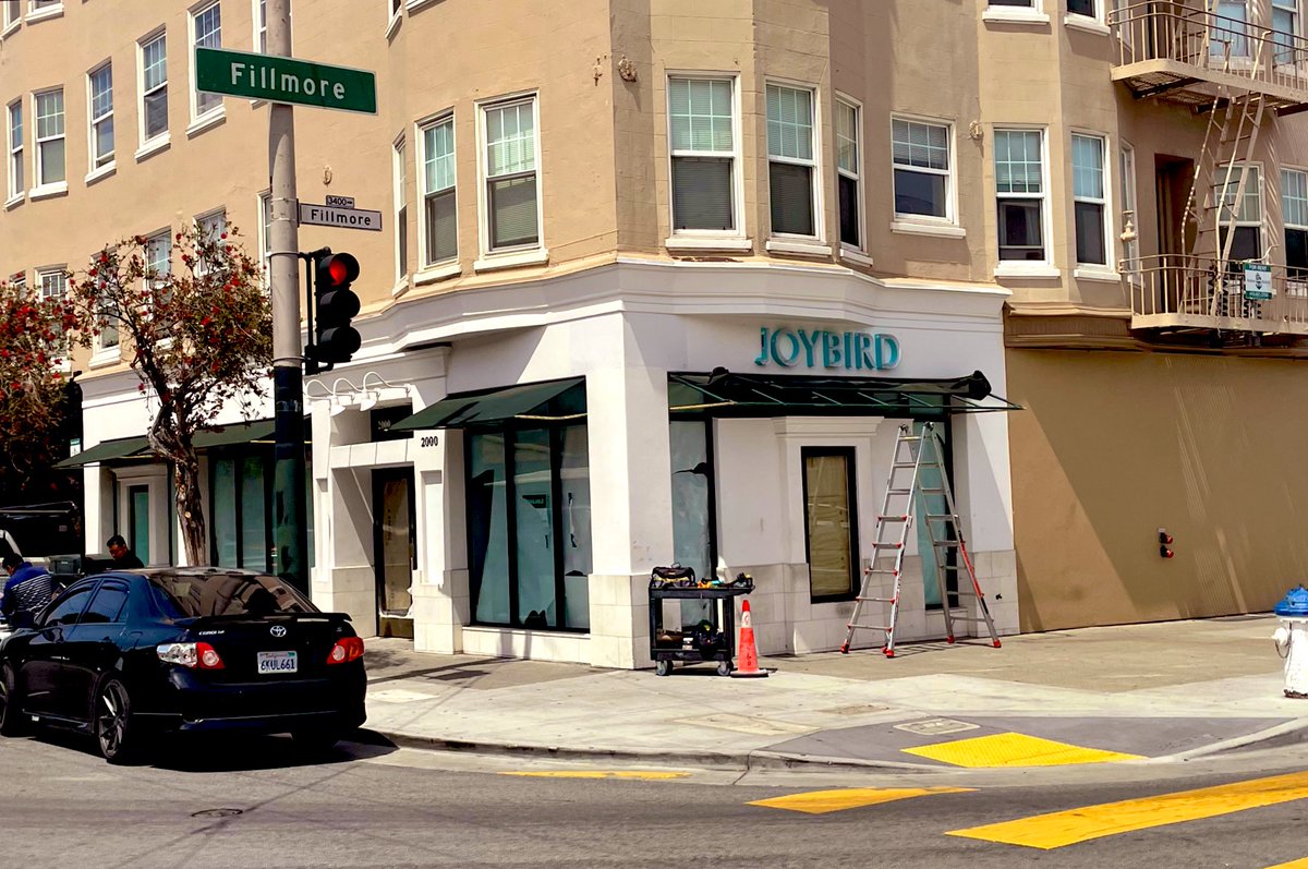 calexbearera's tweet photo. . @lazboy -owned #Joybird sign up in #Marina, #furniture #retail store on the way soon as we reported in Nov #LZBDesign #dtc https://t.co/oPssRcdz8t https://t.co/rdkvRsVj0Q