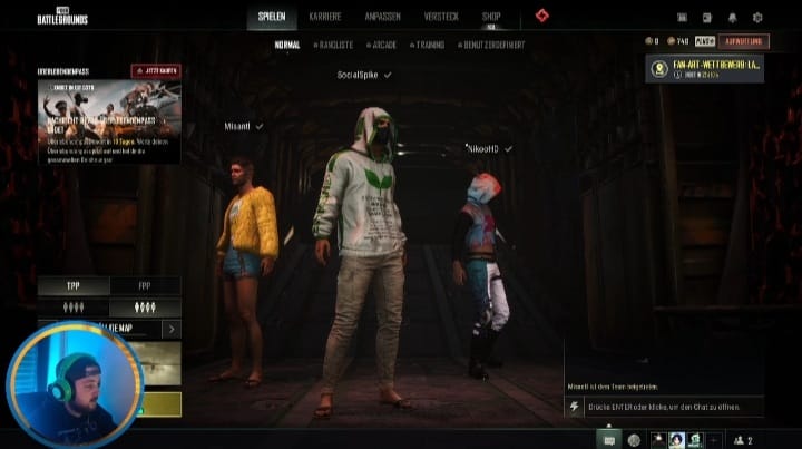 TwitchSpike's tweet photo. https://t.co/Vtpnj5UzRl
Nachher live🐺🎮
#twitchtv #PUBG #twitchgermany #twitch #TwitchAffliate https://t.co/nmMT0mcU3k
