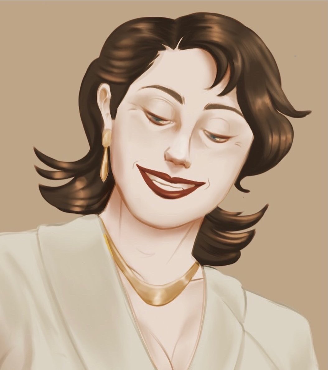 iandipen's tweet photo. Thank you so much for the tag :,)) I appreciate all my fellow dimitrescu artists, you guys give me life, now to tag @Kimothyyart @marblenxart @sinksanksockie @an200234 , you guys probably got tagged somehwere before but too bad, I want to see your stuff again ✨ https://t.co/UpiSHRCYZe