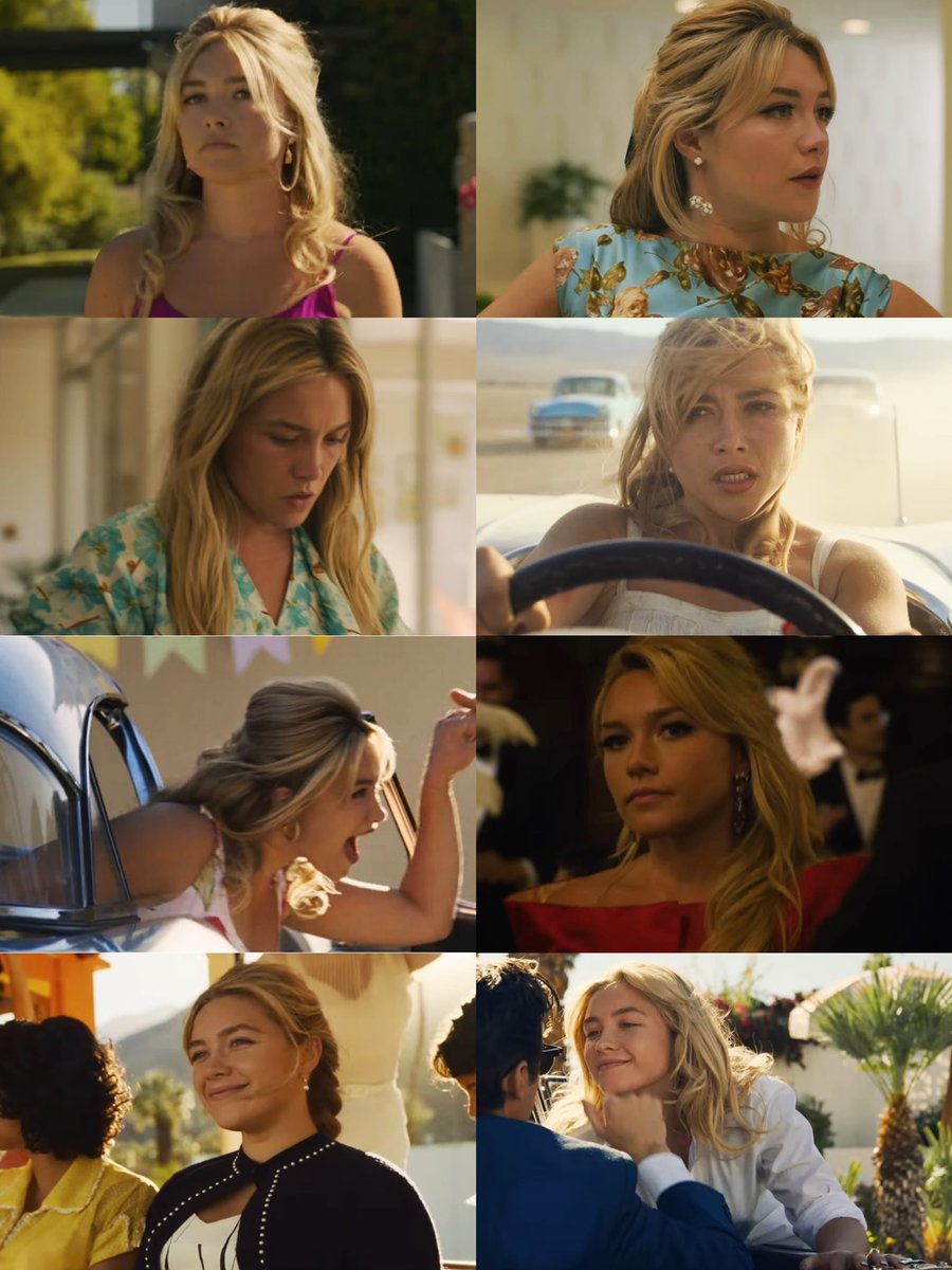 bestofpugh's tweet photo. florence pugh’s 'don’t worry darling' looks https://t.co/KP1EiErfFR