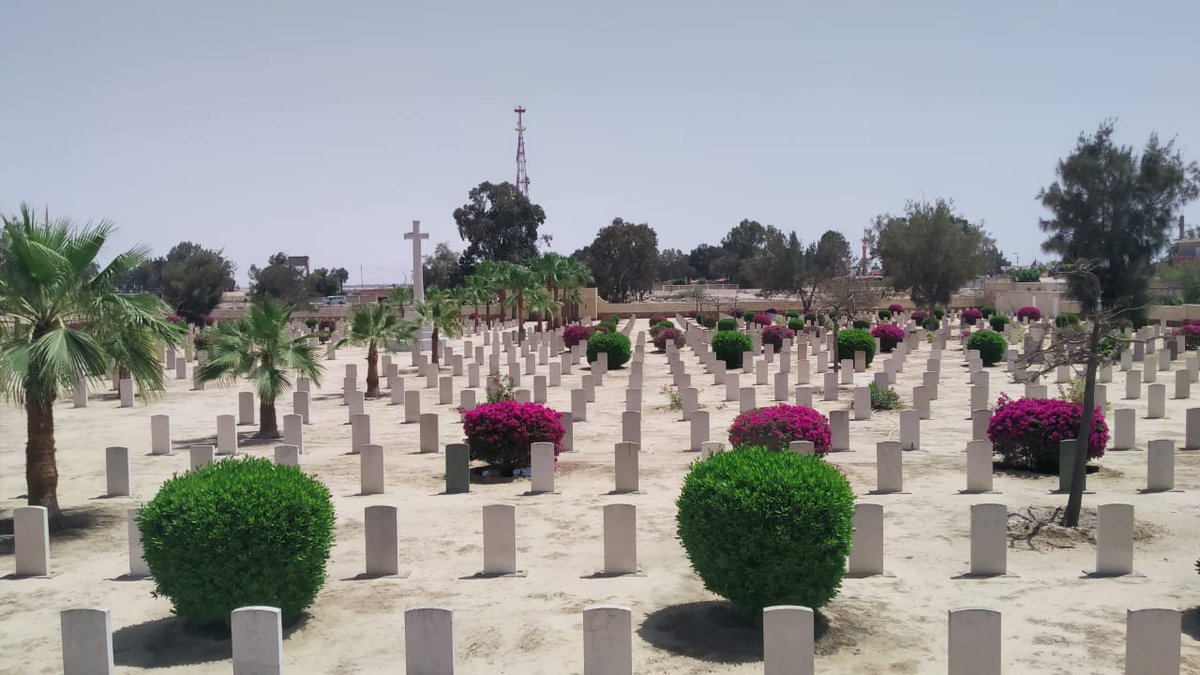 baghdady_rashed's tweet photo. Kantara war memorial  cemetery,looking Fantastic well dne dieaa @CWGC @AAPAComms @RodCarkett @georgeelia5 @MamdouhWahed3 @omara_diaa https://t.co/UKbyEG71fy