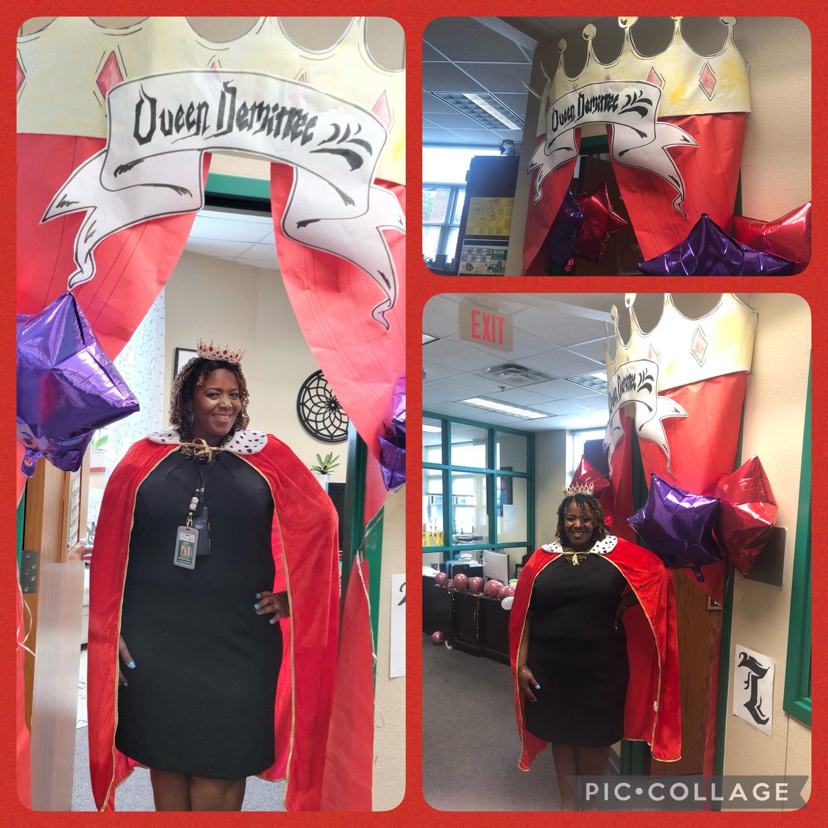 wrefama's tweet photo. All hail our Queen, Principal Demitree Tatum!! @desotoisdengage @lashondee @ItsFancyNancy2u @HoopHoopWRE https://t.co/IxlDHlxHXN