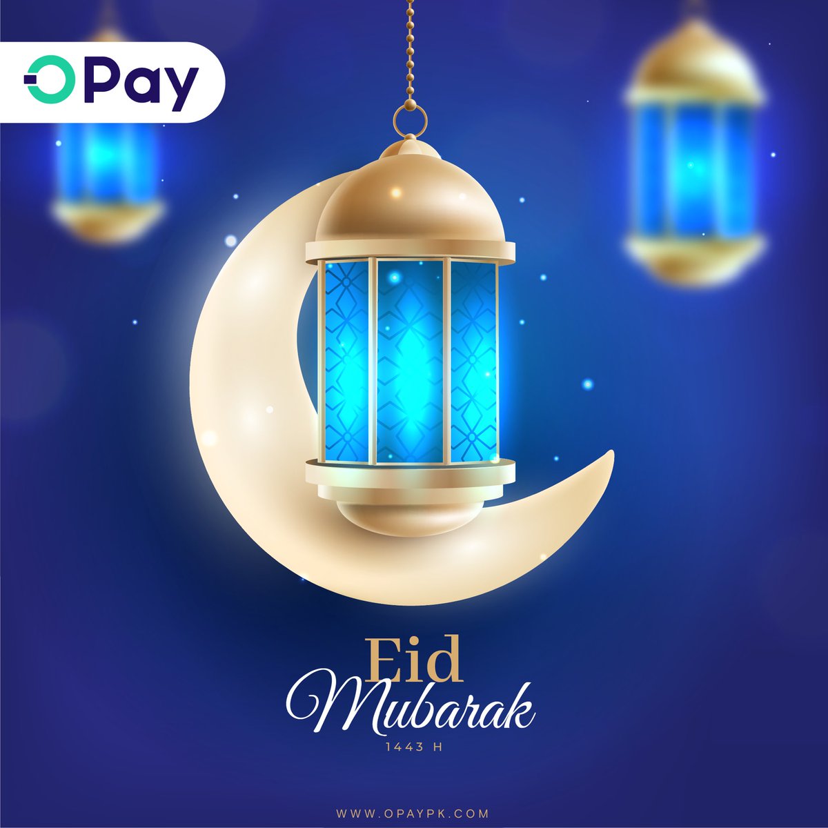 OPay Pakistan wishes everyone celebrating a joyous Eid-ul-Fitr! 

May this Eid be a blessed and peaceful occasion for our friends, family and community. 🌟 

#opaypakistan #Eid2022