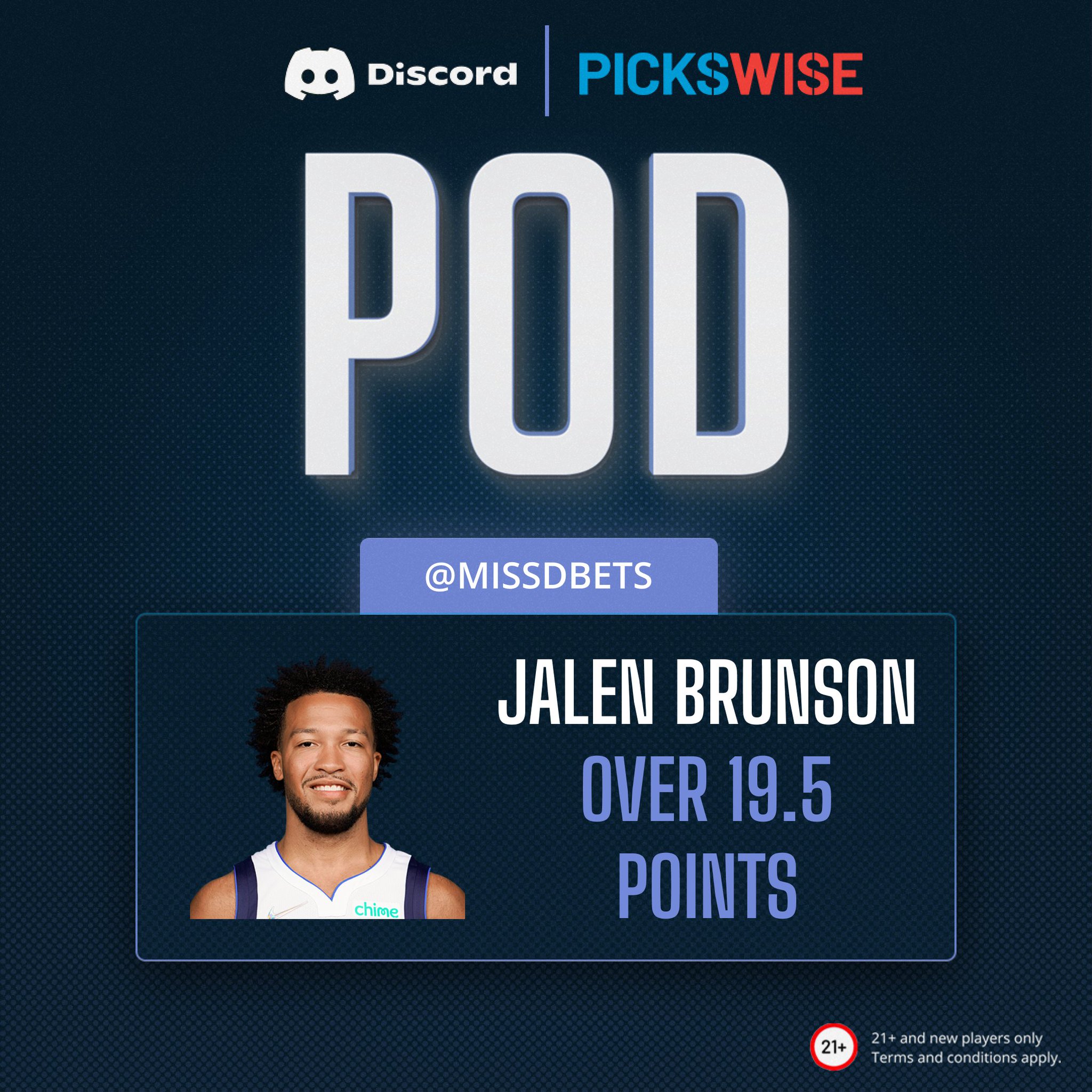 Pickswise on Twitter "Our Discord community is going for 6 STRAIGHT