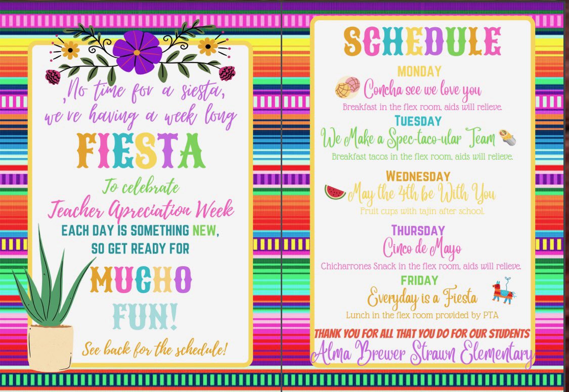 What a great start to our morning and week than showing teachers how much we appreciate them. Thank you <a href="/HEB/">H-E-B</a> for sponsoring our breakfast for Teacher Appreciation week. You truly have a #LockheartforPeople #SomoslosABSLions