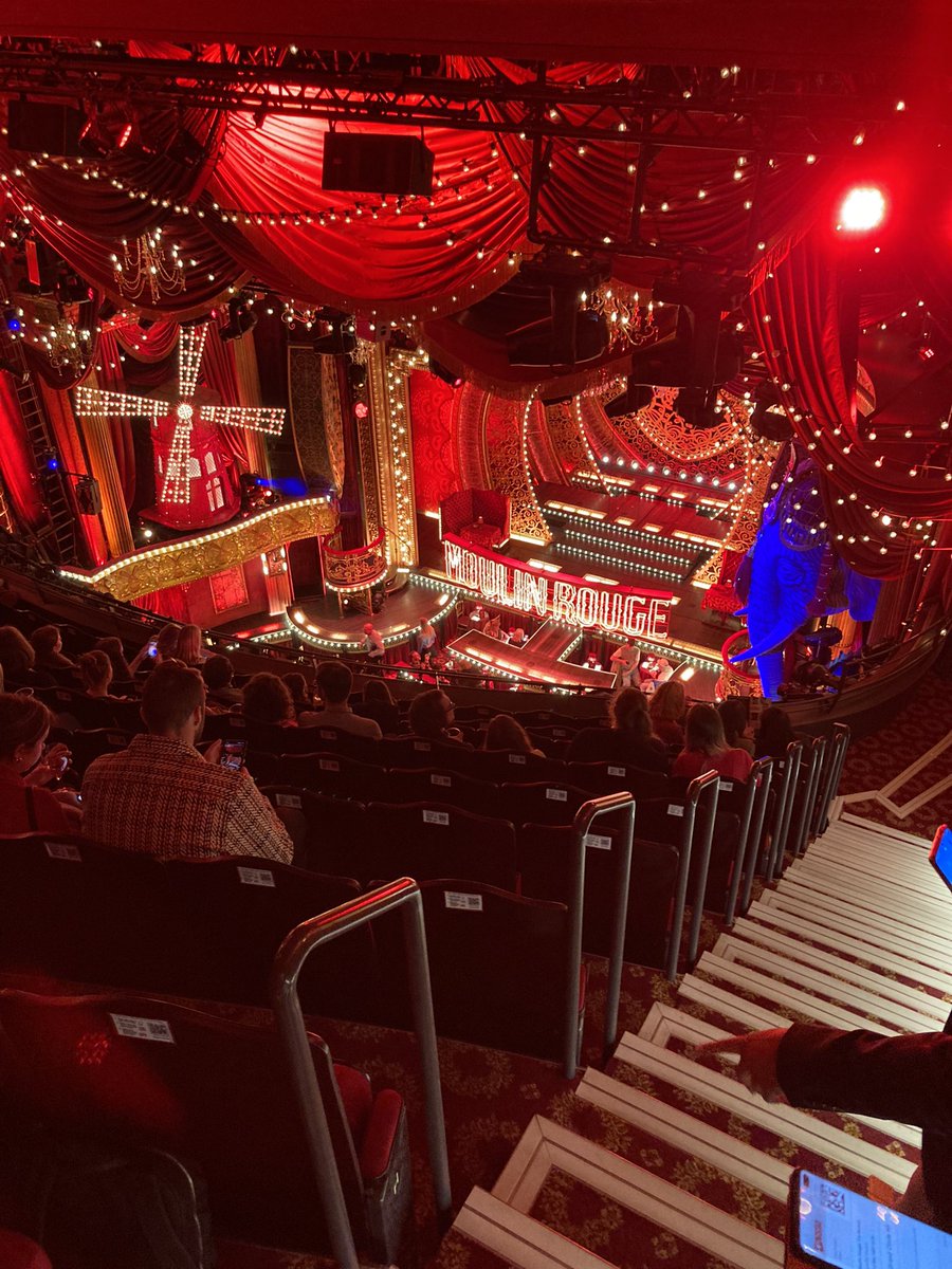 No choir due to the bank holiday so we are being inspired by the best musical theatre set we have ever seen!!