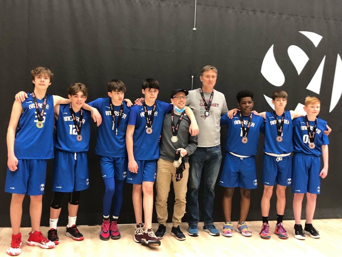 Congratulations to our U14 Boys Rehn on winning division 2 silver this past weekend at the Ontario cup #ancastermagic