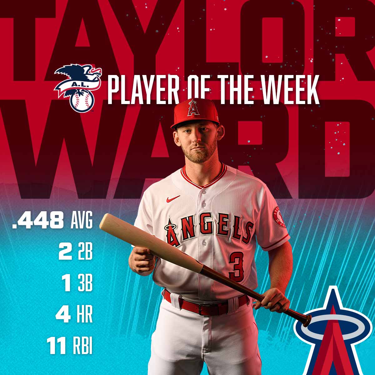 Los Angeles Angels on X: Taylor Ward is your A.L. Player of the