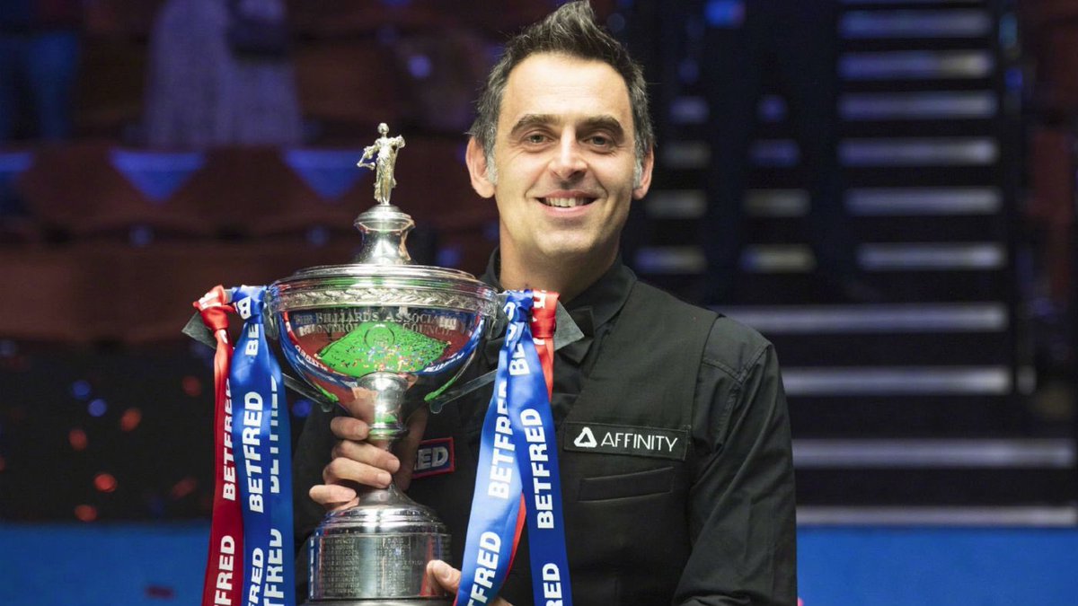 I’m fortunate to be from a generation where I have witnessed absolute greatness at the most extraordinary level. 

Tonight however, has been one the greatest sporting nights I have witnessed, many congratulations to <a href="/ronnieo147/">Ronnie O'Sullivan</a> on winning his 7th World Snooker Championship!