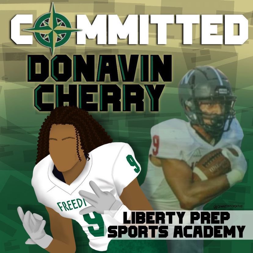 Excited to announce the next step in my athletic and academic career will be with the Liberty Prep Sports Academy Freedman. I’d like to thank <a href="/CoachFunch/">Paul Funches</a> for the opportunity, can’t wait to begin this part of my journey💚#JUCOPRODUCT
