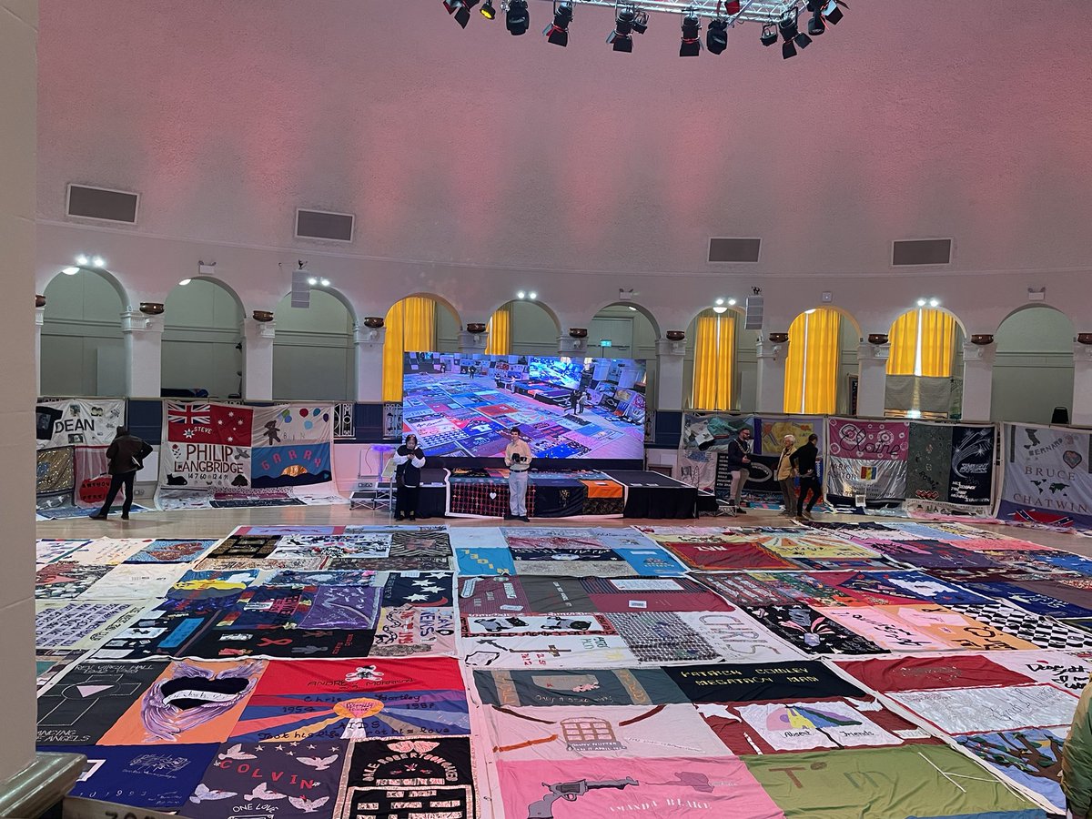 @WsMTC get ready for day two of the UK AIDS Memorial Quilt Expo <a href="/WGevents/">Winter Garden Events</a> <a href="/Sovereignweston/">Sovereign Centre WSM</a> <a href="/LoveQuiltingMag/">LoveQuiltingMagazine</a> <a href="/WSMConservative/">Weston Conservatives</a> <a href="/JohnPenroseNews/">John Penrose</a> @CultureWeston <a href="/iHeartRadio/">iHeartRadio</a>