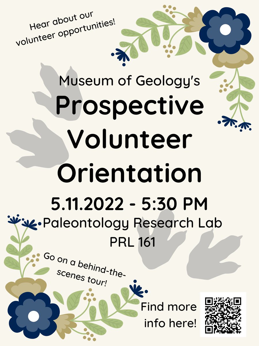 Come learn about volunteering opportunities! The majority of openings for new volunteers this summer are in the Museum Exhibits! Lead activities in the kids zone, design new merch for the gift shop, develop learning activities, other opportunities!!!
