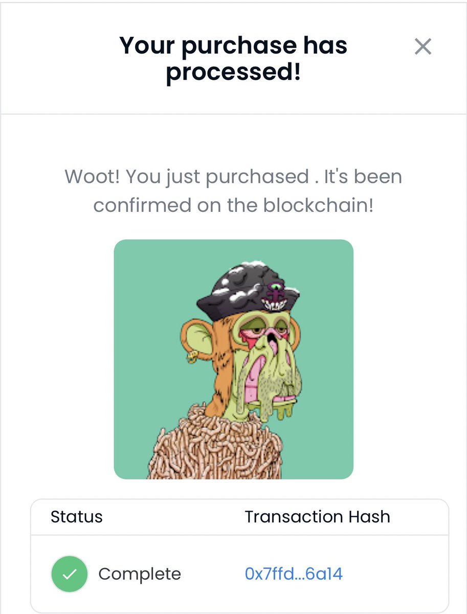 Decided to join the APE GANG