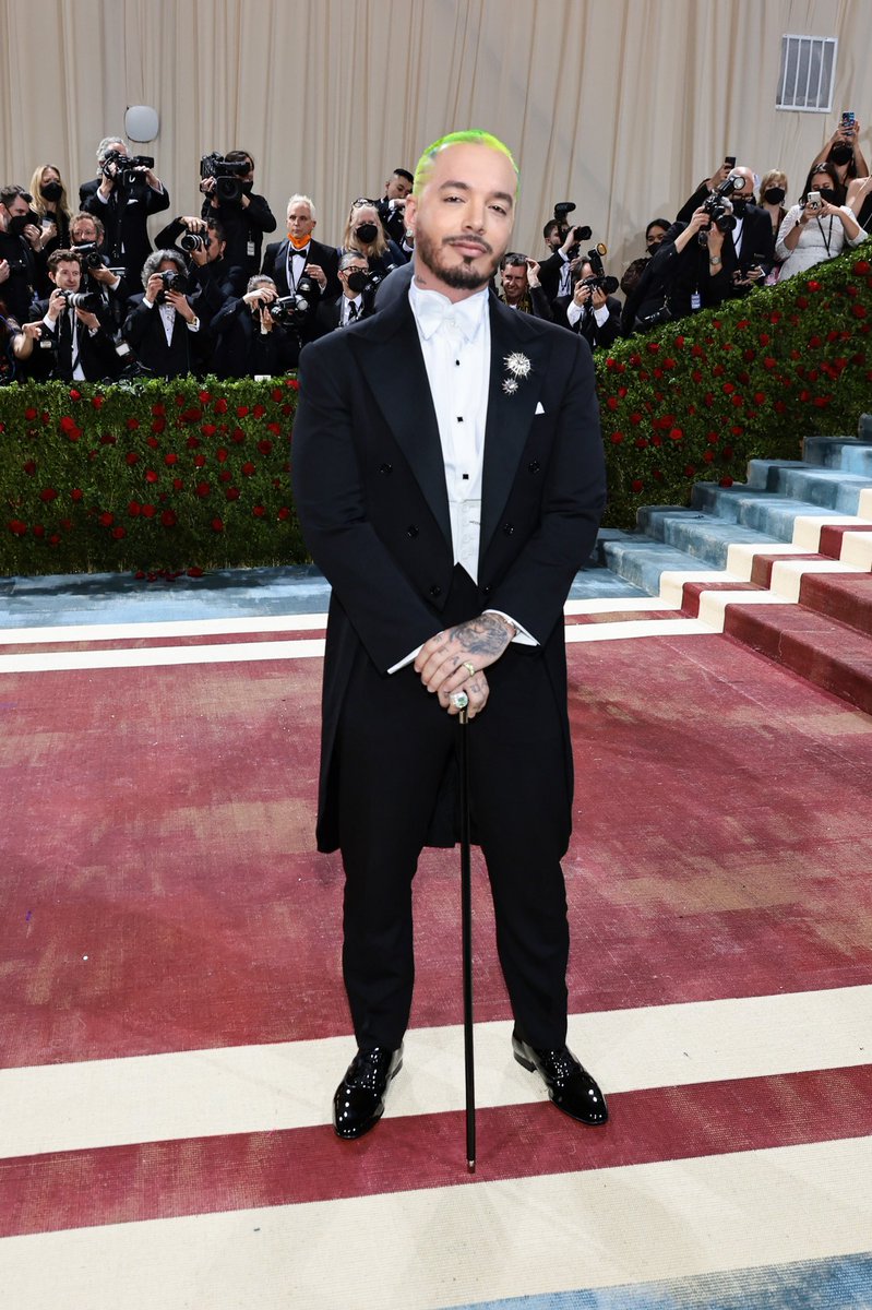 J Balvin at the 2022 #MetGala