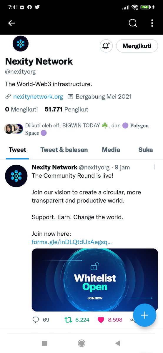 RoyHolando's tweet photo. @gemhostofficial @nexityorg Done https://t.co/afpMOYdBsD