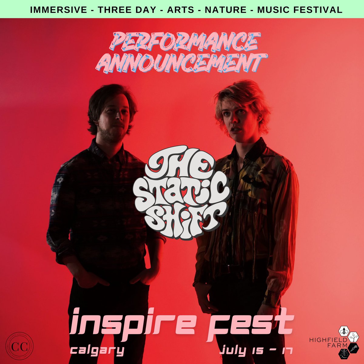 inspirefestyyc's tweet photo. Whose ready for @TheStaticShift !?
We are excited to announce theyโll be headlining the main stage on Sunday night!!
Grab your tickets now via link in bio
#thestaticshift #yycmusic #calgarymusic #inspirefest #yyc #musicfestival #calgary #livemusic #abmusic #albertamusic https://t.co/osByUx6A1j