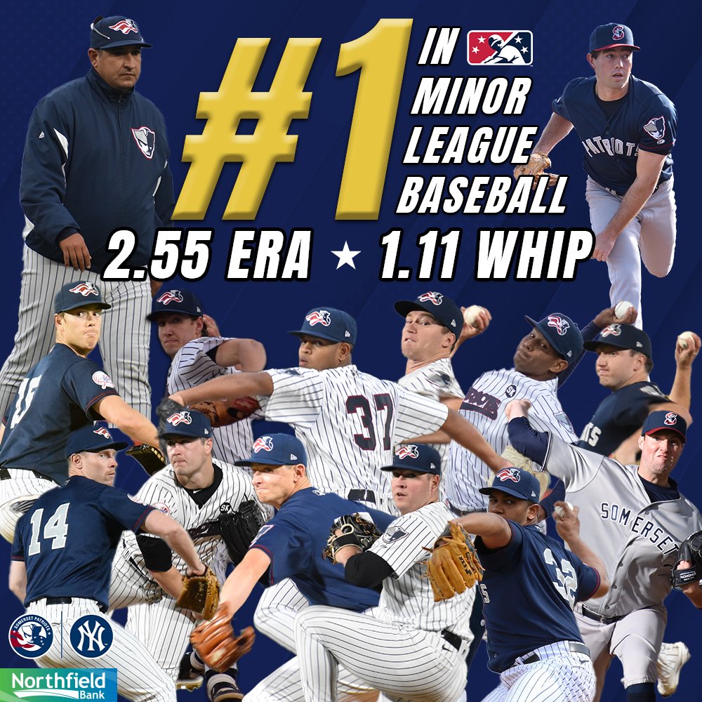Gerardo Casadiego's pitching staff enters the 4th week of play with the #1 ERA in ALL of Minor League Baseball!😱